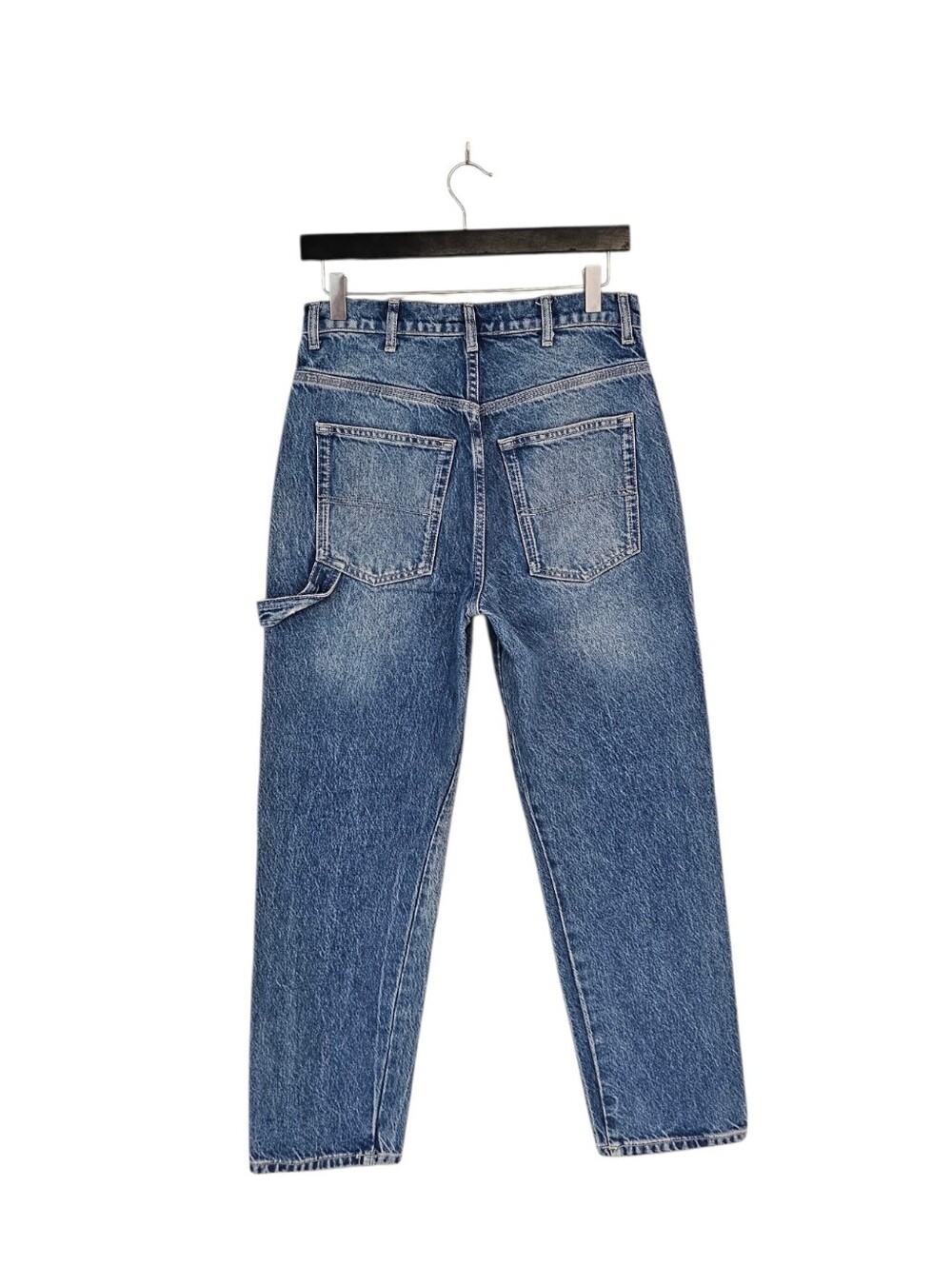 Reformation Jeans Kealy Carpenter High Rise Relaxed Straight Leg Blue Jeans 26 - Picture 2 of 9